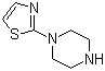 structure of CAS# 42270-37-1, 1-(2-Thiazolyl)piperazine;1-(Thiazol-2-yl)piperazine
