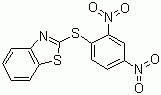 2-[(2,4-Dinitrophenyl)thio]-benzothiazole molecular structure (CAS 4230-91-5)