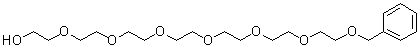 structure of CAS# 423763-19-3, Heptaethylene glycol monobenzyl ether;1-Phenyl-2,5,8,11,14,17,20-heptaoxadocosan-22-ol