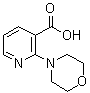 结构式 CAS# 423768-54-1, 2-(吗啉-4-基)烟酸