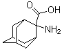 结构式 CAS# 42381-05-5, 2-氨基金刚烷-2-甲酸