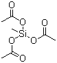 结构式 CAS# 4253-34-3, 甲基三乙酰氧基硅烷