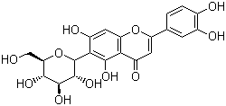 Isoorientin molecular structure (CAS 4261-42-1)