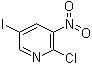 结构式 CAS# 426463-05-0, 2-氯-5-碘-3-硝基吡啶