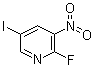 2-氟-5-碘-3-硝基吡啶分子结构 (CAS 426463-16-3)