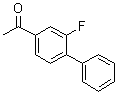 结构式 CAS# 42771-79-9, 3'-氟-4'-苯基苯乙酮