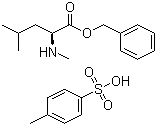 结构式 CAS# 42807-66-9, N-甲基-L-亮氨酸苄酯 4-甲基苯磺酸盐