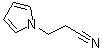 1H-Pyrrole-1-propanenitrile molecular structure (CAS 43036-06-2)