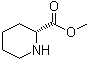 结构式 CAS# 43041-11-8, (2R)-2-哌啶羧酸甲酯