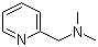2-[(二甲氨基)甲基]吡啶分子结构 (CAS 43071-19-8)