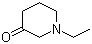 N-乙基-3-哌啶酮分子结构 (CAS 43152-93-8)