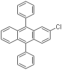结构式 CAS# 43217-28-3, 2-氯-9,10-二苯基蒽