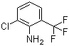 structure of CAS# 433-94-3, 2-Chloro-6-(trifluoromethyl)aniline;2-Amino-3-chlorobenzotrifluoride