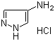 4-氨基吡唑盐酸盐分子结构 (CAS 4331-28-6)