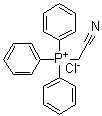 (Cyanomethyl)triphenylphosphonium chloride molecular structure (CAS 4336-70-3)
