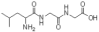 structure of CAS# 4337-37-5, N-(N-DL-Leucylglycyl)glycine;NSC 89617