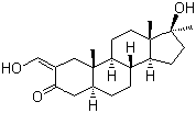 羟甲烯龙分子结构 (CAS 434-07-1)