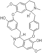 structure of CAS# 436-05-5, (-)-Bebeerine;Curine