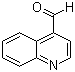 结构式 CAS# 4363-93-3, 4-喹啉甲醛; 4-甲醛喹啉; 4-醛基喹啉