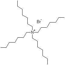 四庚基溴化铵分子结构 (CAS 4368-51-8)