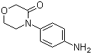 结构式 CAS# 438056-69-0, 4-(4-氨基苯基)吗啉-3-酮