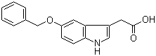 结构式 CAS# 4382-53-0, 5-苄氧基吲哚-3-乙酸