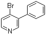 structure of CAS# 440112-20-9, 4-Bromo-3-phenylpyridine