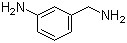 structure of CAS# 4403-70-7, 3-Aminobenzylamine;3-(Aminomethyl)aniline