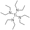 structure of CAS# 4419-47-0, Tetrakis(diethylamino)titanium;Titanium tetrakis(diethylamide)