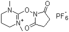 结构式 CAS# 443305-33-7, O-琥珀酰亚胺-1,3-二甲基丙基脲六氟磷酸盐