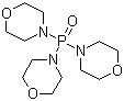 structure of CAS# 4441-12-7, Trimorpholinophosphine oxide;Phosphoric acid trimorpholide