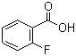 结构式 CAS# 445-29-4, 邻氟苯甲酸