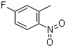 结构式 CAS# 446-33-3, 5-氟-2-硝基甲苯
