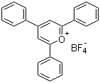 结构式 CAS# 448-61-3, 2,4,6-三苯基吡喃鎓四氟硼酸盐