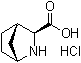 structure of CAS# 448949-65-3, (1R,3S,4S)-2-Azabicyclo[2.2.1]heptane-3-carboxylic acid hydrochloride