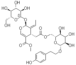 结构式 CAS# 449733-84-0, 特女贞苷