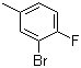 结构式 CAS# 452-62-0, 3-溴-4-氟甲苯