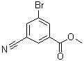 结构式 CAS# 453566-15-9, 3-溴-5-氰基苯甲酸甲酯