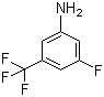 结构式 CAS# 454-67-1, 3-氨基-5-氟三氟甲基苯