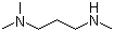 structure of CAS# 4543-96-8, N,N,N'-Trimethyl-1,3-propanediamine