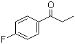 structure of CAS# 456-03-1, 4'-Fluoropropiophenone
