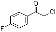 structure of CAS# 456-04-2, 2-Chloro-4'-fluoroacetophenone;2-Chloro-1-(4-fluorophenyl)ethanone; 4-Fluorophenacyl chloride