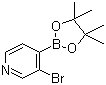 structure of CAS# 458532-92-8, 3-Bromopyridine-4-boronic acid pinacol ester