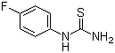 结构式 CAS# 459-05-2, 1-(4-氟苯基)-2-硫脲