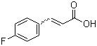structure of CAS# 459-32-5, 4-Fluorocinnamic acid