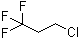 structure of CAS# 460-35-5, 1,1,1-Trifluoro-3-chloropropane;1-Chloro-3,3,3-trifluoropropane; 3,3,3-Trifluoro-1-chloropropane; 3,3,3-Trifluorochloropropane; 3-Chloro-1,1,1-trifluoropropane; HCFC 253fb; R 253fb