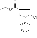 5-Chloro-1-(4-methylphenyl)-1H-pyrazole-3-carboxylic acid ethyl ester molecular structure (CAS 460331-53-7)