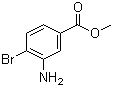 structure of CAS# 46064-79-3, Methyl 3-amino-4-bromobenzoate