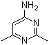 结构式 CAS# 461-98-3, 4-氨基-2,6-二甲基嘧啶