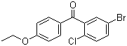 结构式 CAS# 461432-22-4, (5-溴-2-氯苯基)(4-乙氧苯基)甲酮